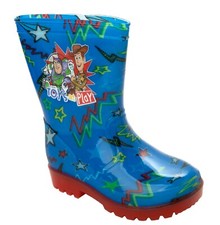 BOYS DISNEY TOY STORY WOODY & BUZZ WELLIES WELLINGTON BOOTS WELLYS UK SIZE 6-12