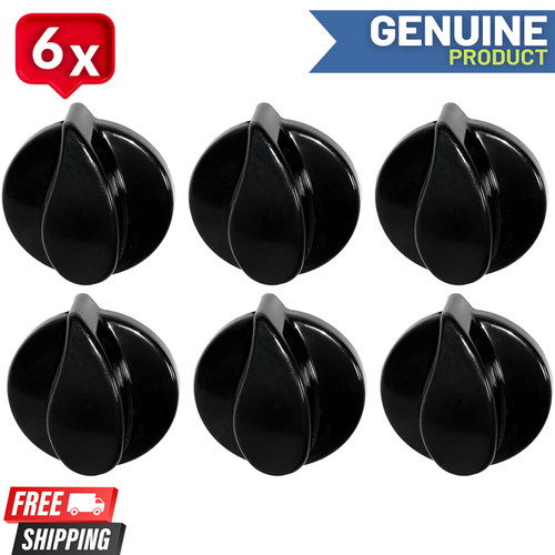 Oven hob cooker control black - hob,