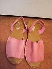 Ella Pink Faux Leather Slip On