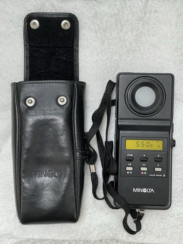 Minolta color meter - color, ii