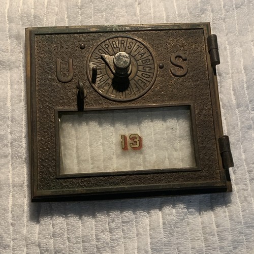 Antique post office box - antique,