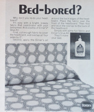 Vintage Retro 1970 Ad Bed