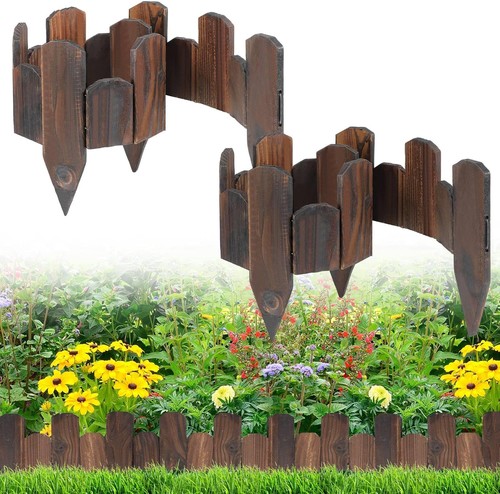 Wooden garden edging - wooden,