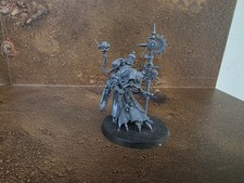 Warhammer 40k Tech-Priest Dominus Adeptus Mechanicus Miniature, Built/Unpainted