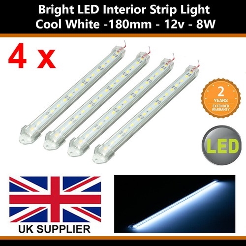 Led car interior strip - 4x,