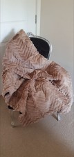 Real Laser Sheared Rabbit Fur Blanket Throw