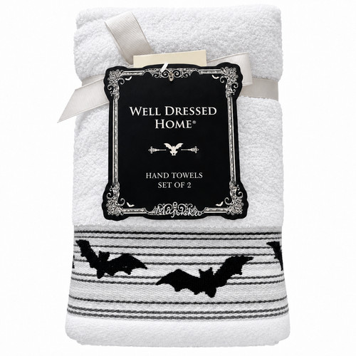 Halloween hand towels black - halloween,