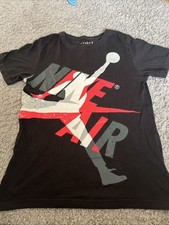 Boys Black Nike Jordan T-Shirt