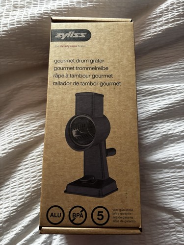 Zyliss gourmet drum grater - gourmet,