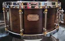 Highwood 14 X 6.5" 10 Ply Walnut/Indian Rosewood Custom Snare Drum.