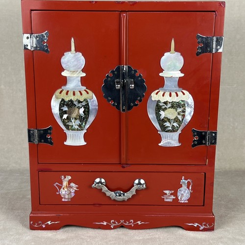 Vintage chinese red lacquer - vintage,