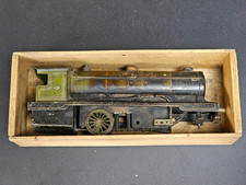 Vintage Bowman Model 234 Live Steam Locomotive with Wooden Box Untested