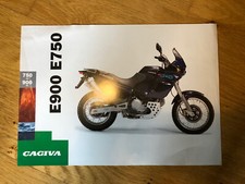 Genuine CAGIVA E900 E750 Motorcycle Sales Brochure (107)