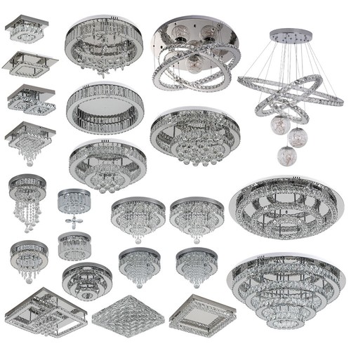 Luxury led chandelier ceiling - led,