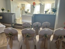 100 Chair Sashes Used.