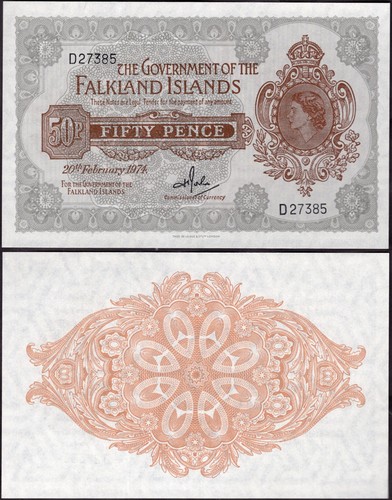 Falkland islands 50p - islands.,