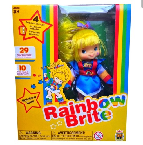 Rainbow brite posable fashion - rainbow,