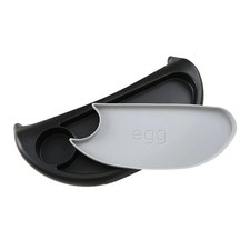 egg Stroller Snack Tray Black