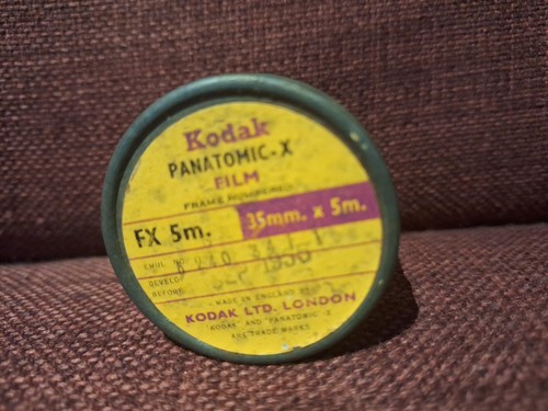Kodak panatomic film 35mm x - kodak,