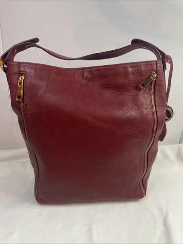 Varriale red large leather - red,