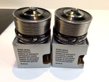 2x Shimano Baitrunner X-aero 10000ra Spare Spools Vgc Used Carp Fishing Gear