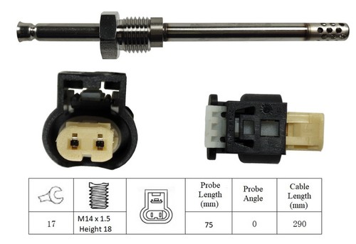 Lemark exhaust gas temp - gas, sensor