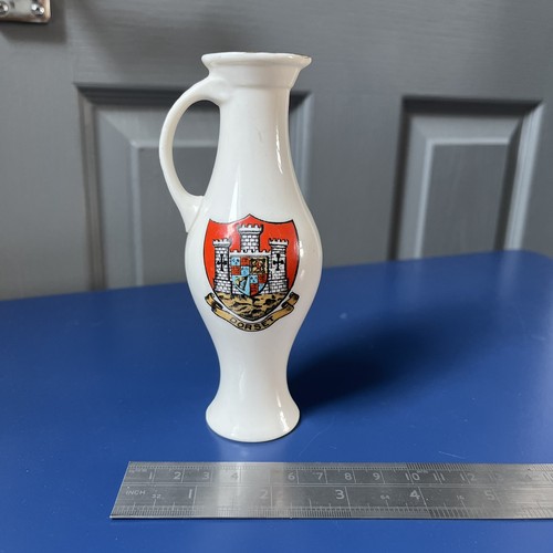 Goss crested china jug - goss,