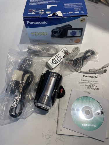 Panasonic hdc sd9d video - hdc-sd9d,