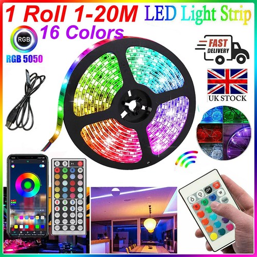 20m led strip lights rgb - led,