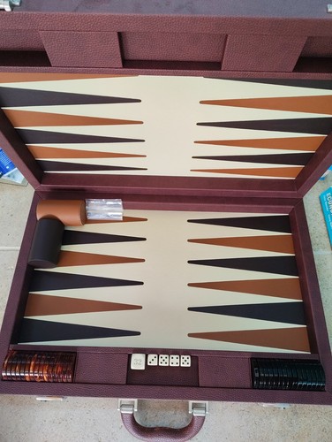 Dal negro backgammon set - backgammon,