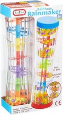 Baby Music Rainmaker Instrument Toy Tube shaker Rainbow Percussion