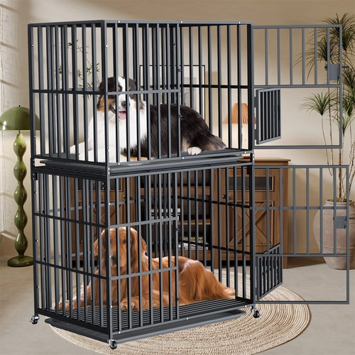 Sturdiness stackable dog - dog, cage
