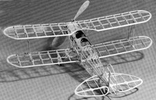 Consolidated Fleet PT-11 24" Wingspan RC Model Airplane Printed Plans &Templates