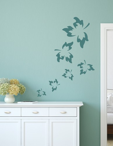 Ivy stencil leaf paint - stencil,