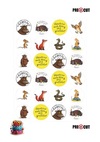 24x the gruffalo pre cut - gruffalo, pre-cut