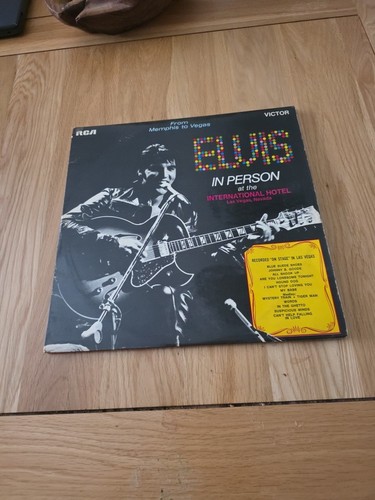 Elvis presley vinyl record - presley,