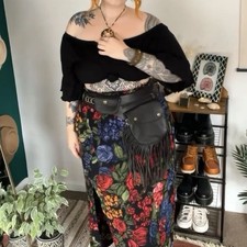 Forage Design Leather Tassel