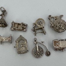 vintage sterling silver charms