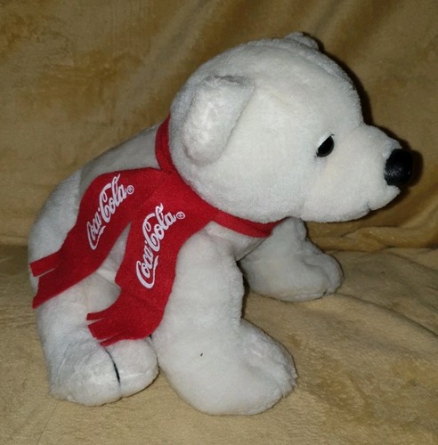 Coca cola polar bear soft - bear, toy