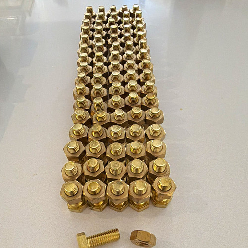 M10 25mm brass hex drive - drive, bolts