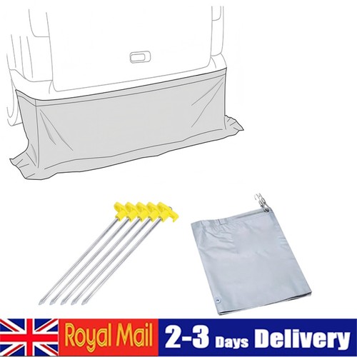 Rear door tailgate skirting - rear,