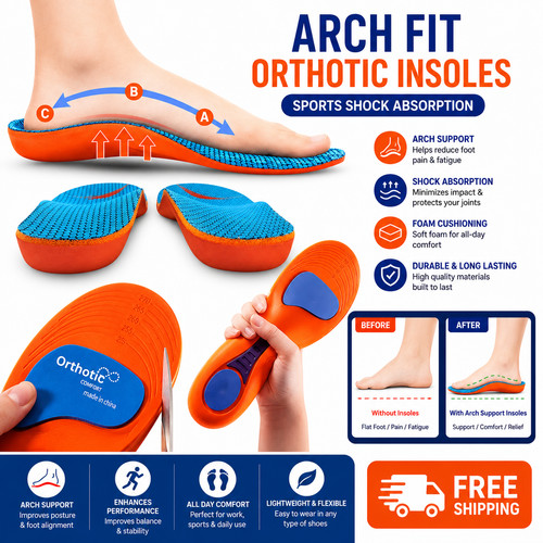 Orthotic insoles arch - insoles,