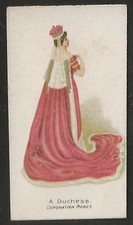 LAMBERT & BUTLER-CORONATION ROBES 1902-#02- A DUCHESS 