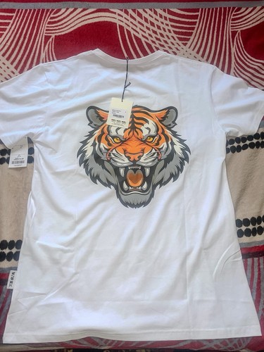 Zara white tiger graphic - tiger,