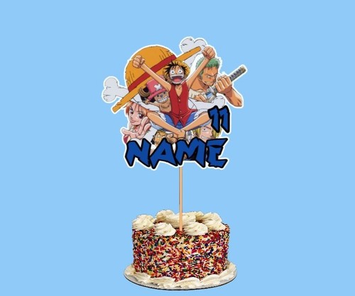 Personalised one piece - one, cake