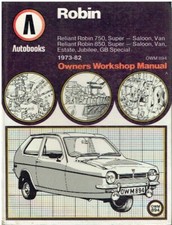 RELIANT ROBIN 750 850 SALOON