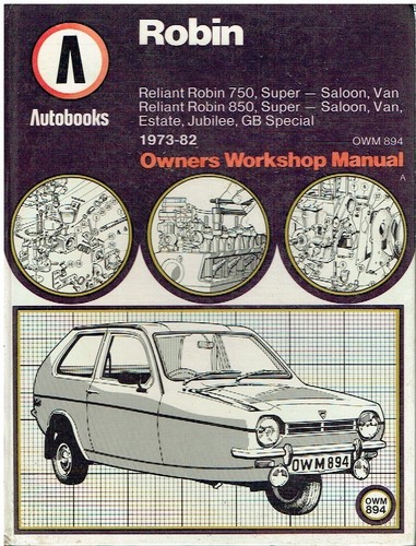 Reliant robin 750 850 - robin, saloon