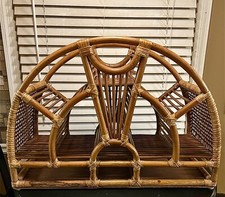 Vintage Rare Rattan Bamboo