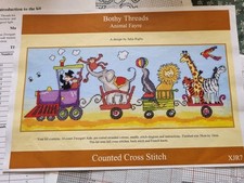 Bothy Threads Animal Fayre Cross Stitch Chart XJR7 Train/Circus