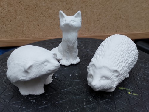 Unpainted ceramic bisque - unpainted,